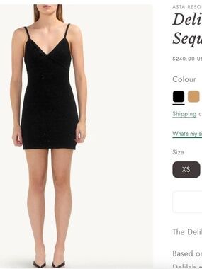 Asta Resort | Dresses | Asta Resort Natalia Mini Dress In Azalea Sequin |  Poshmark